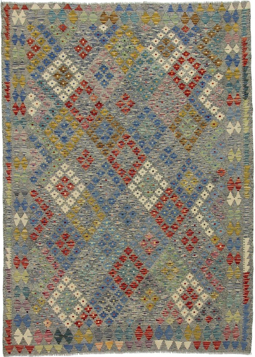 Tapete afegão Kilim Afegão 236x173 236x173, Tapete persa Tecido à mão