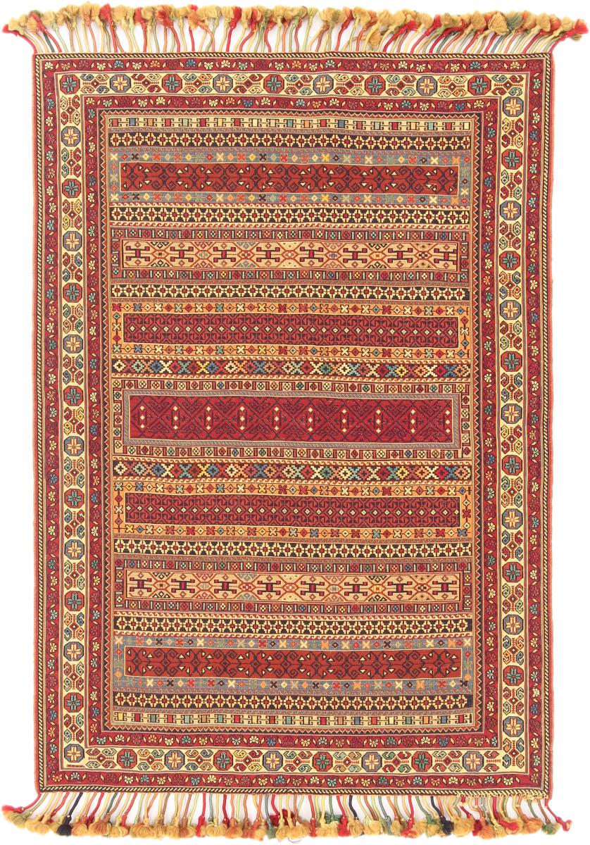 Tapete persa Kilim Soozani 145x101 145x101, Tapete persa Tecido à mão