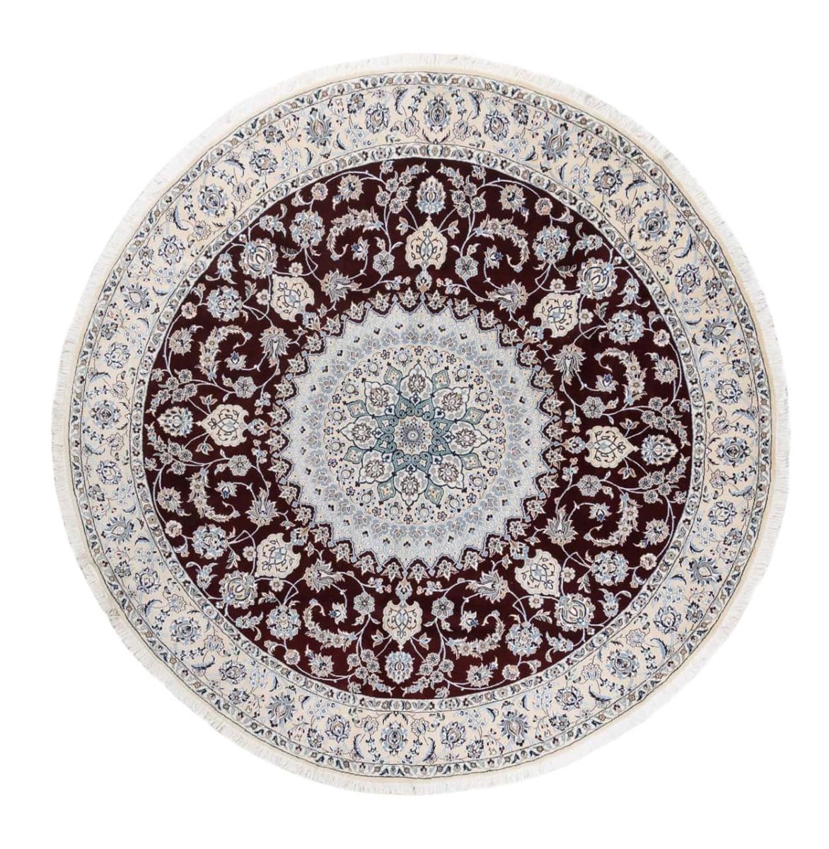 Persian Rug Nain 9La 244x246 244x246, Persian Rug Knotted by hand