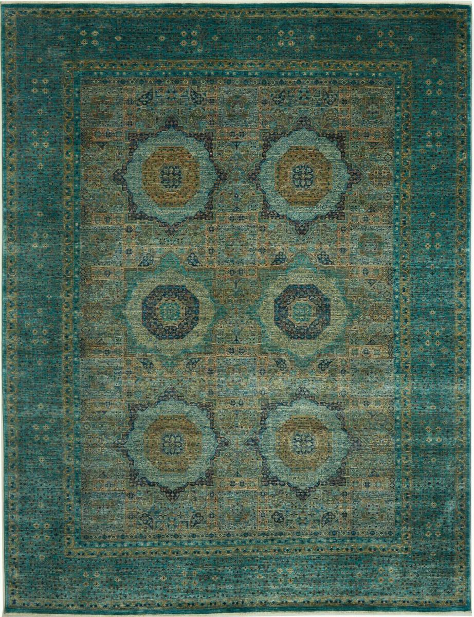 Tapete paquistanês Mamluk 358x277 358x277, Tapete persa Atado à mão