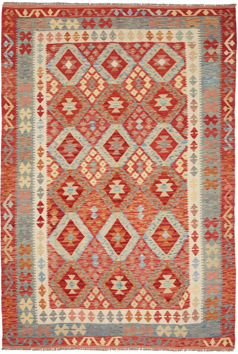 Tapete afegão Kilim Afegão 246x170 246x170, Tapete persa Tecido à mão