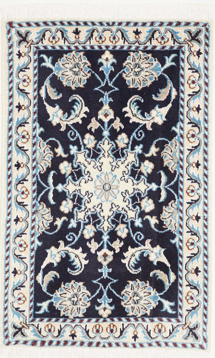 Tapis persan Naïn 89x61 89x61, Tapis persan Noué à la main