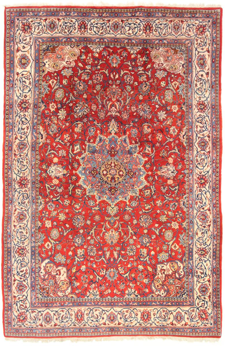 Tapete persa Sarough 316x227 316x227, Tapete persa Atado à mão