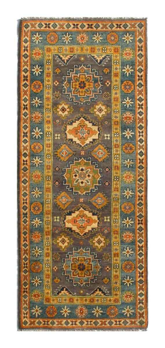 Tapis afghan Kazak Ghazni 270x85 270x85, Tapis persan Noué à la main