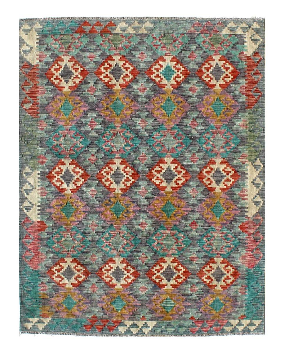 Tappeto Afgano Kilim Afghan 200x154 200x154, Tappeto persiano Tessuto a mano