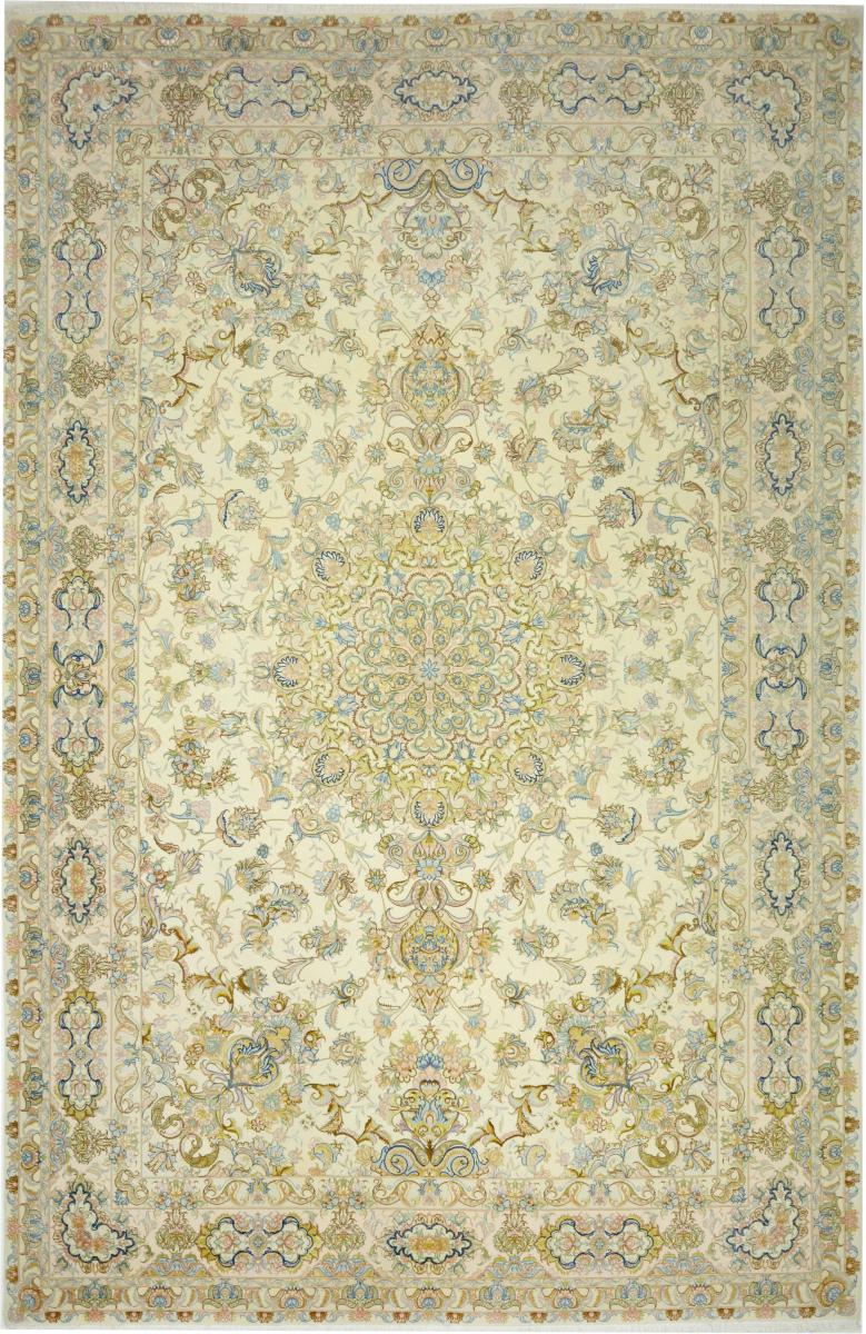 Tapete persa Tabriz Fio de Seda 301x199 301x199, Tapete persa Atado à mão