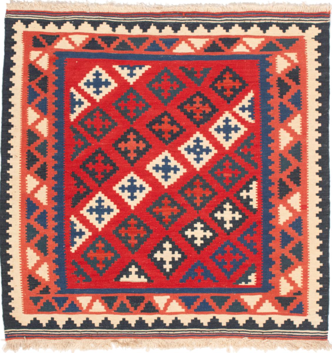 Perzsa szőnyeg Kilim Fars 105x101 105x101, Perzsa szőnyeg szőttesek