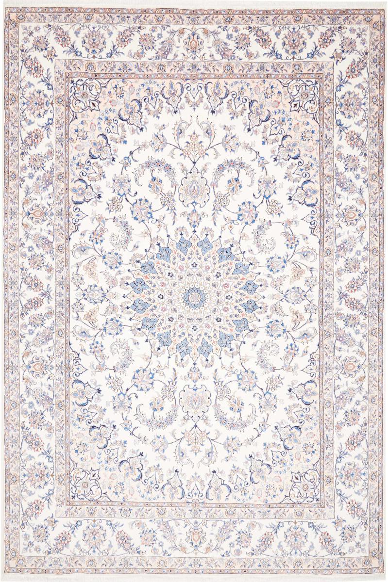 Alfombra persa Nain 366x249 366x249, Alfombra persa Anudado a mano