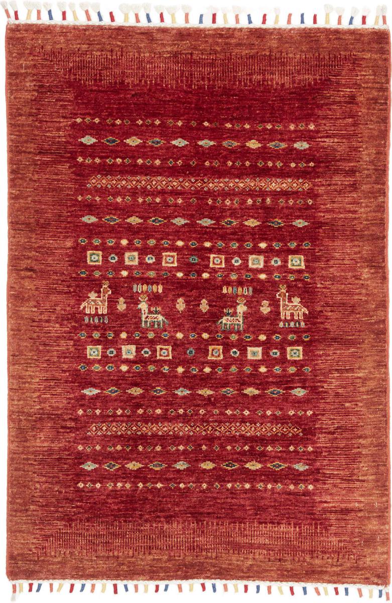 Pakistanischer Teppich Arijana Spectrum 123x87 123x87, Perserteppich Handgeknüpft