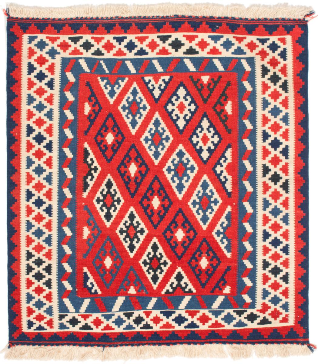 Tapete persa Kilim Fars 109x100 109x100, Tapete persa Tecido à mão