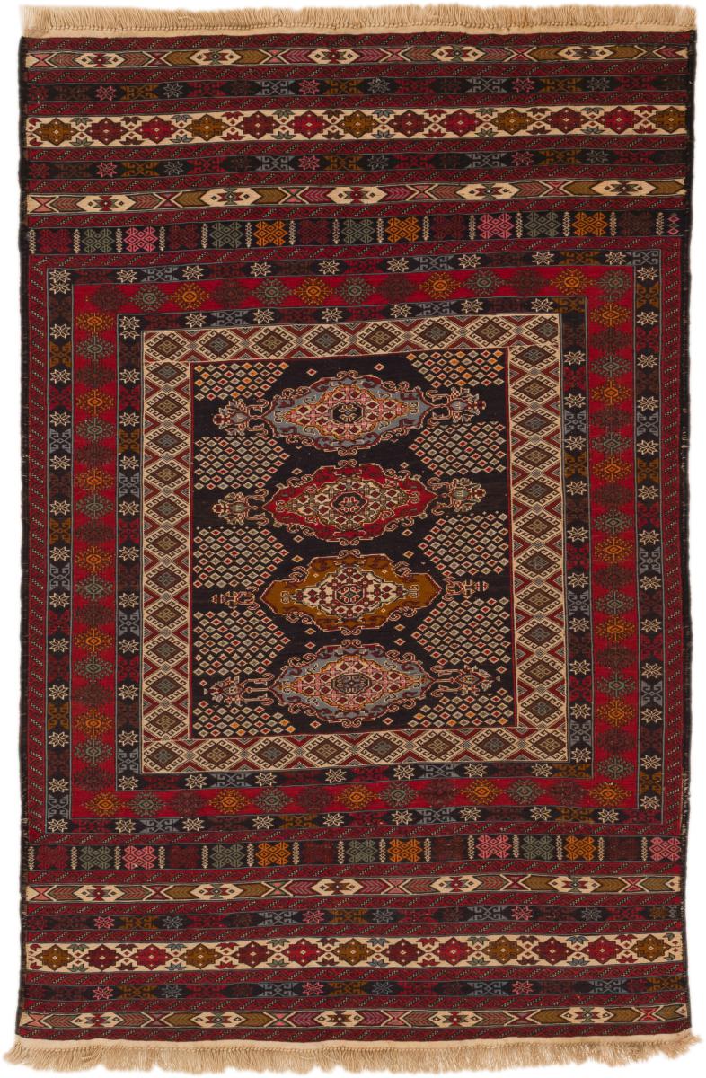 Afghan rug Kilim Sumak 159x104 159x104, Persian Rug Knotted by hand