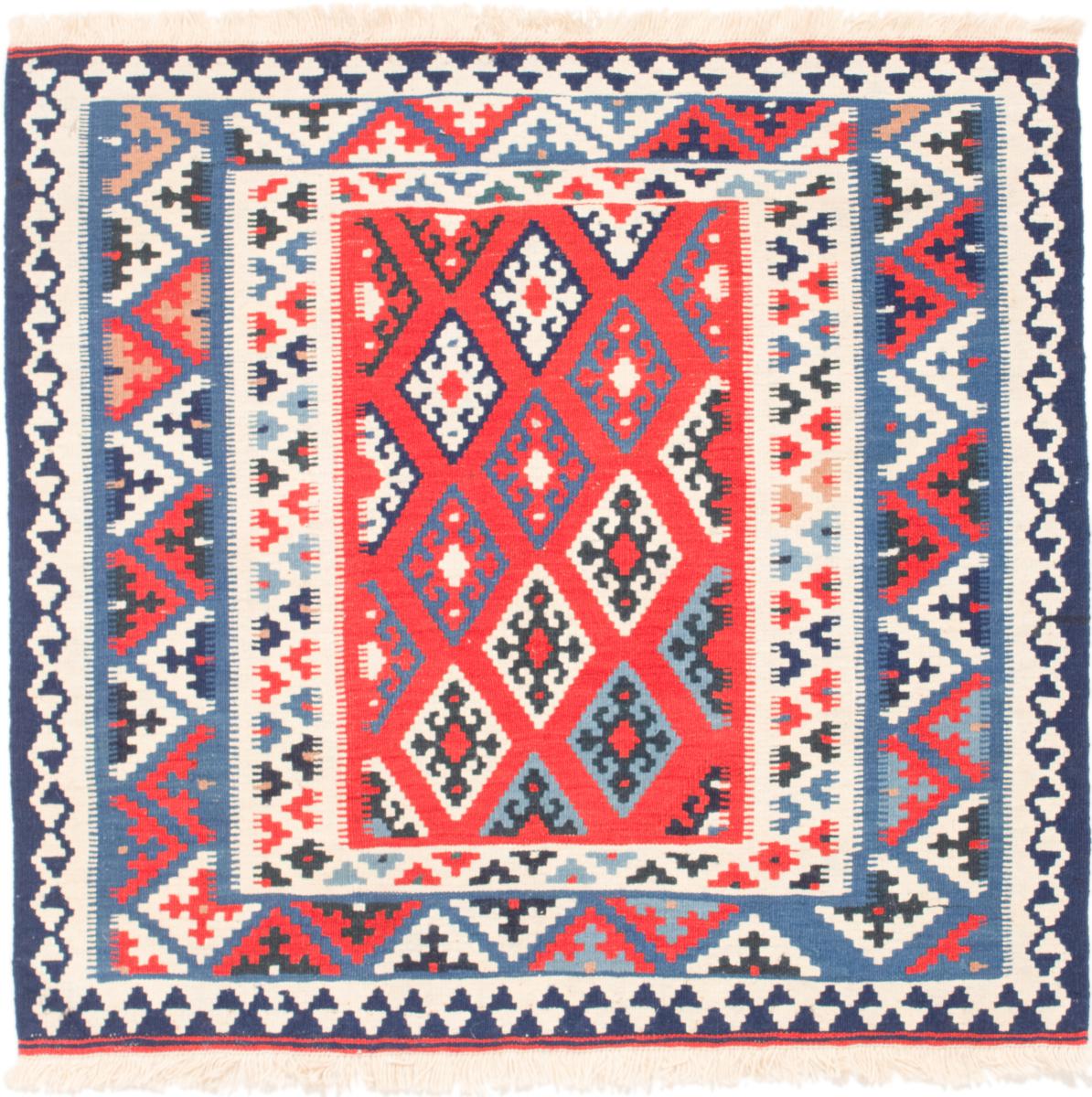 Tapete persa Kilim Fars 104x94 104x94, Tapete persa Tecido à mão