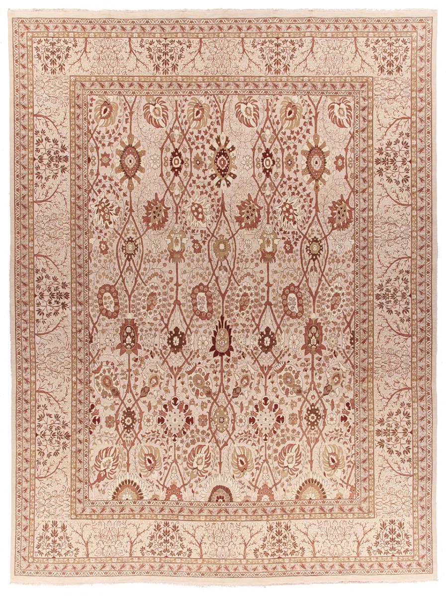 Ινδικό χαλί Indo Tabriz Royal 399x301 399x301, Περσικό χαλί Οι κόμποι έγιναν με το χέρι