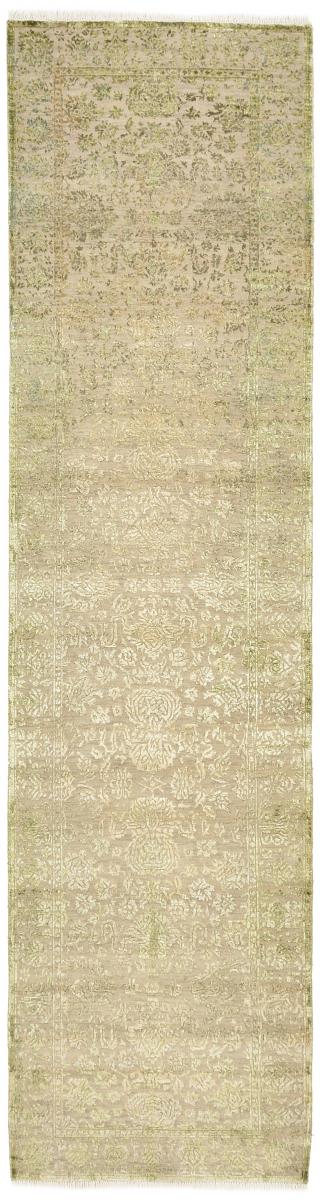 Indisk tæppe Sadraa 300x75 300x75, Persisk tæppe Knyttet i hånden