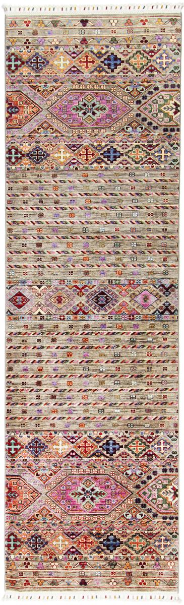 Afghaans tapijt Arijana Shaal 295x87 295x87, Perzisch tapijt Handgeknoopte