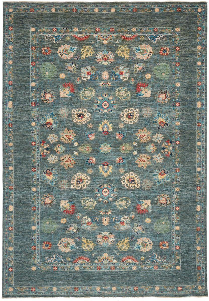 Pakistaans tapijt Ziegler Design Colored 361x244 361x244, Perzisch tapijt Handgeknoopte
