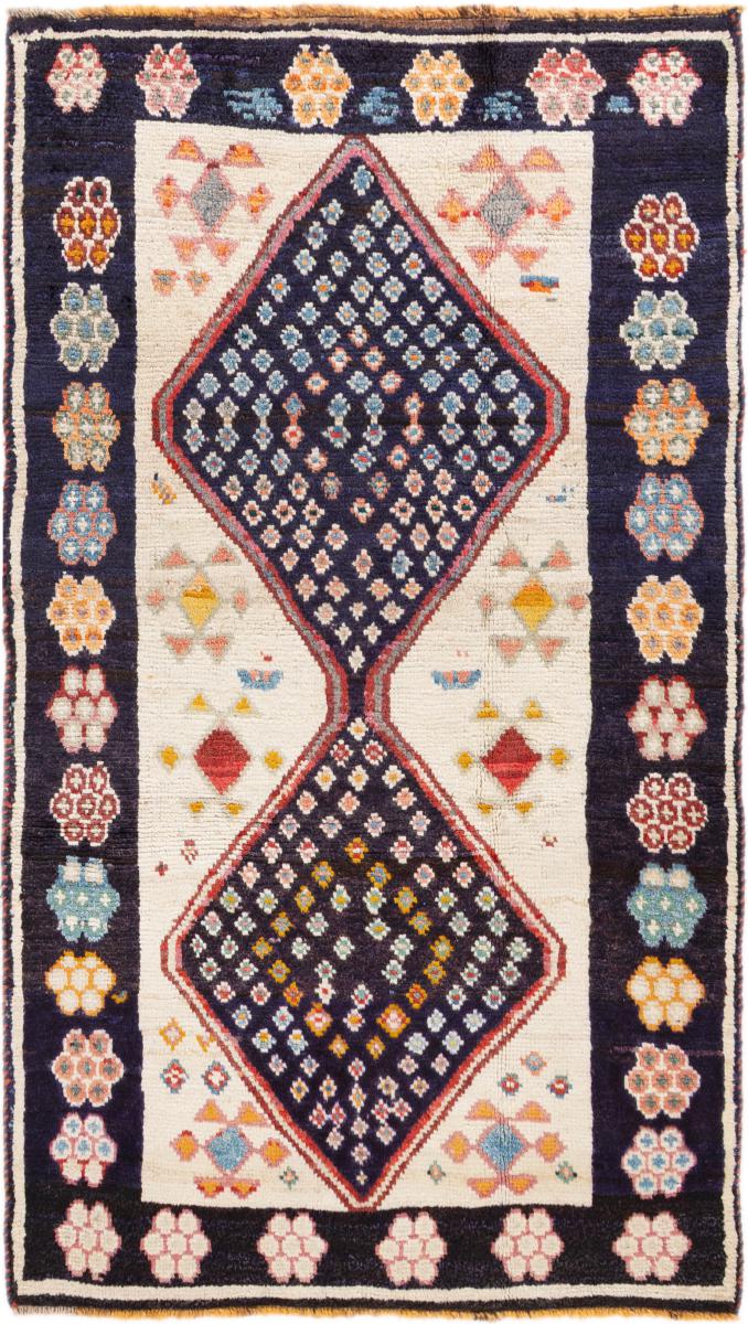 Persian Rug Persian Gabbeh Ghashghai 178x99 178x99, Persian Rug Knotted by hand