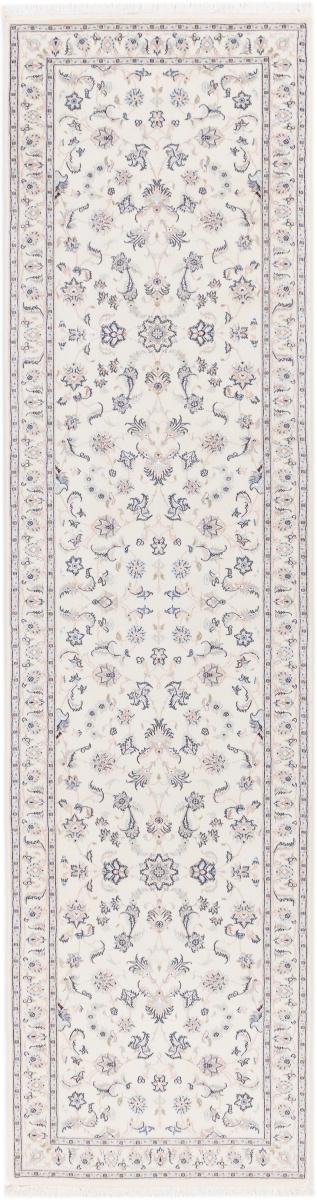 Tappeto persiano Nain 9La 394x103 394x103, Tappeto persiano Annodato a mano