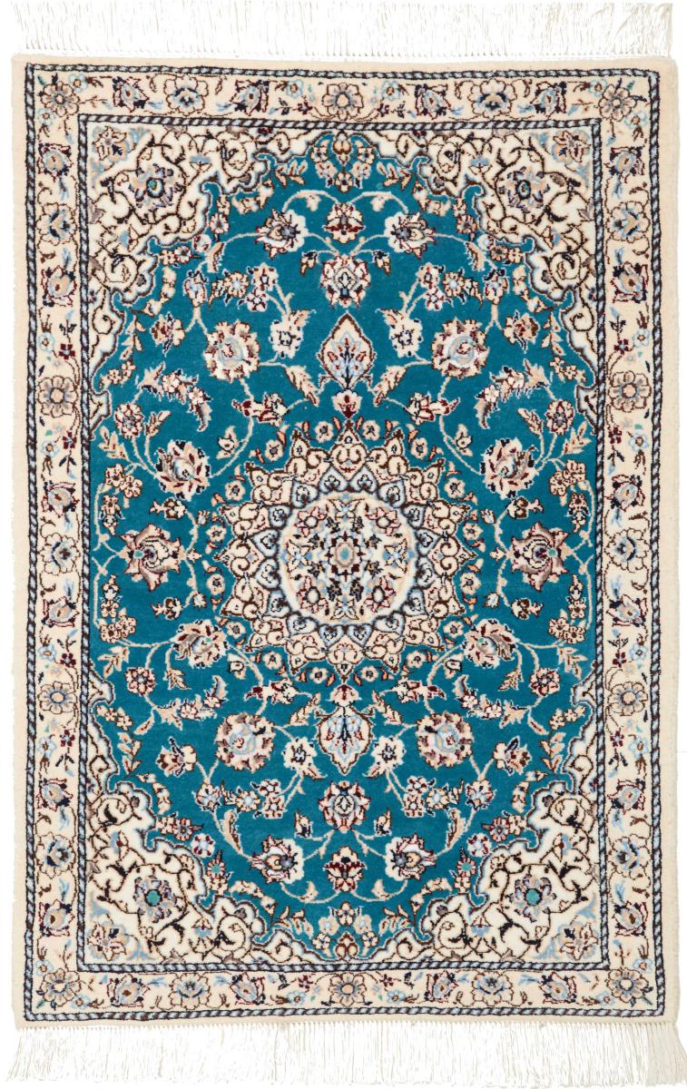 Tappeto persiano Nain 6La 91x61 91x61, Tappeto persiano Annodato a mano