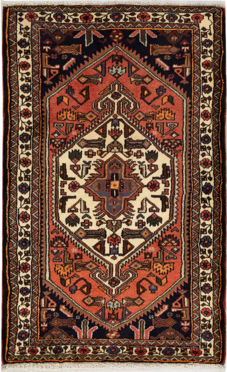 Alfombra persa Khamseh 127x79 127x79, Alfombra persa Anudado a mano