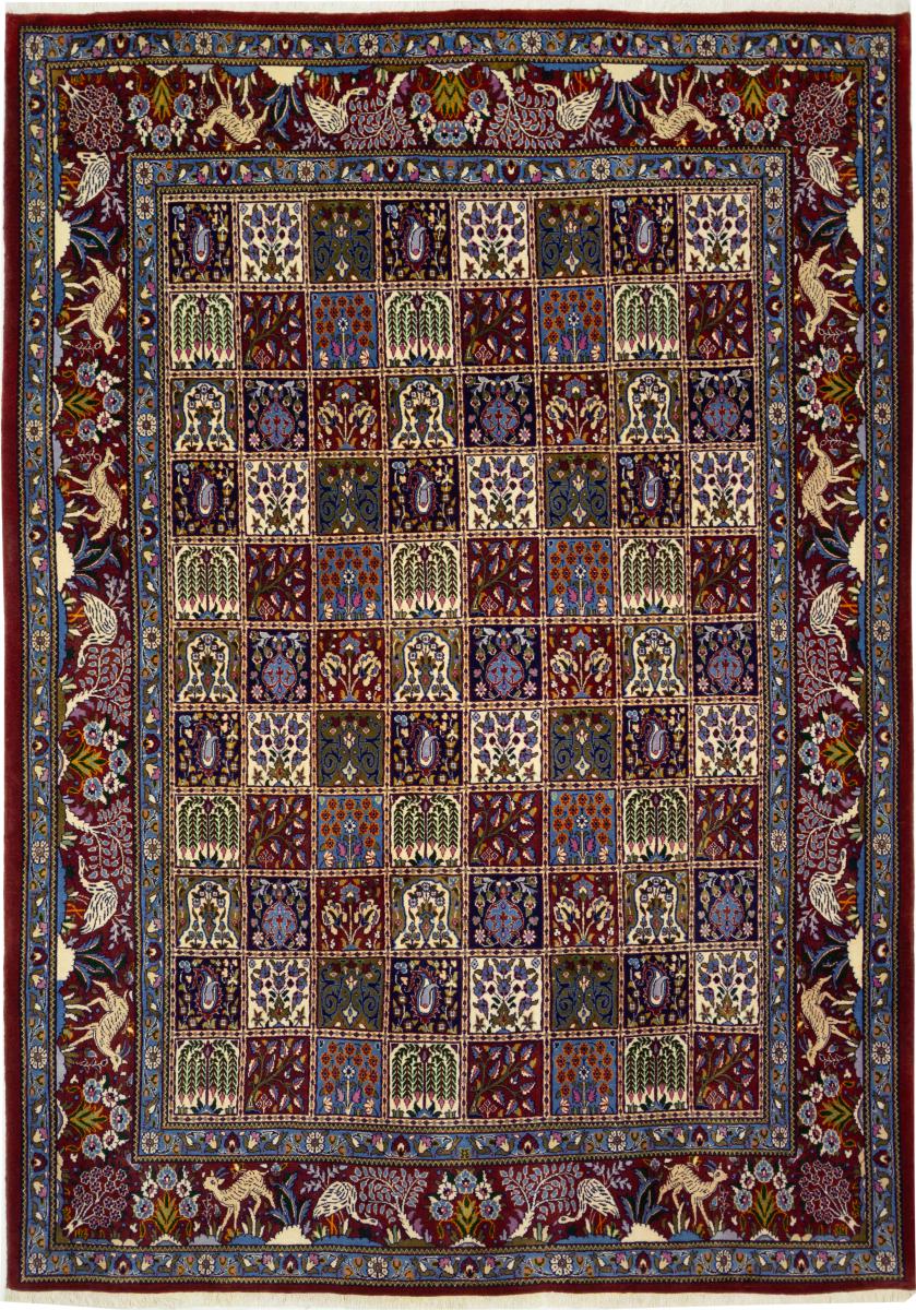 Tapete persa Moud Seda 305x206 305x206, Tapete persa Atado à mão