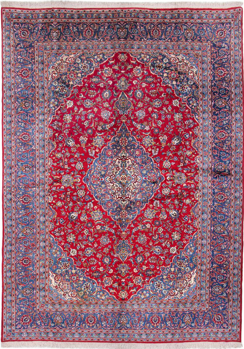 Perzsa szőnyeg Kashan 13'6"x9'10" 13'6"x9'10", Perzsa szőnyeg Kézzel csomózva
