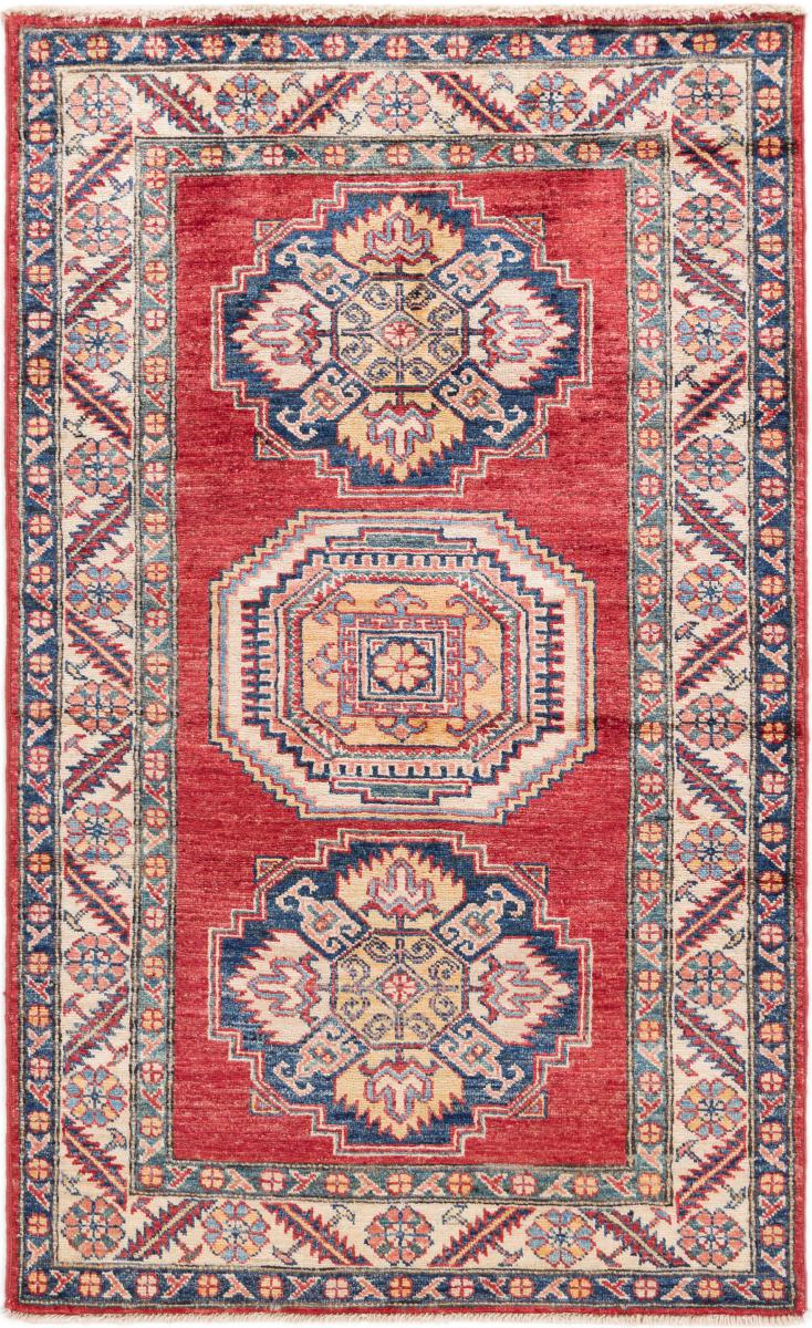 Tappeto Afgano Super Kazak 145x89 145x89, Tappeto persiano Annodato a mano