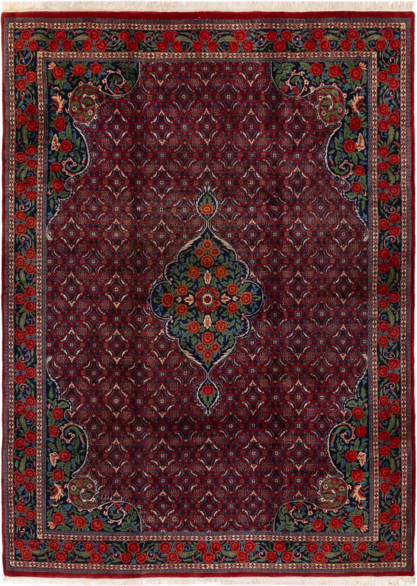 Ινδικό χαλί Indo Bidjar 343x249 343x249, Περσικό χαλί Οι κόμποι έγιναν με το χέρι