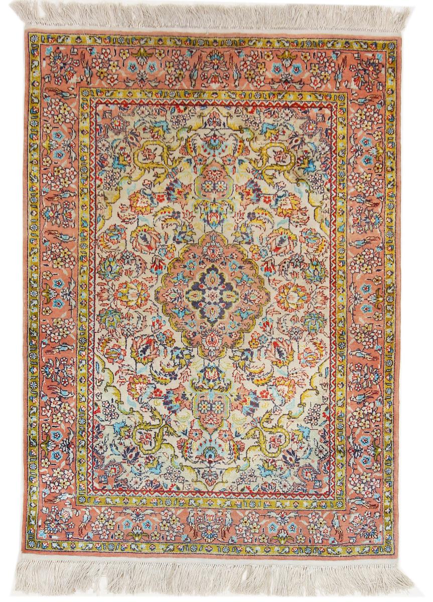 Tapis chinois Chinois Soie 114x78 114x78, Tapis persan Noué à la main