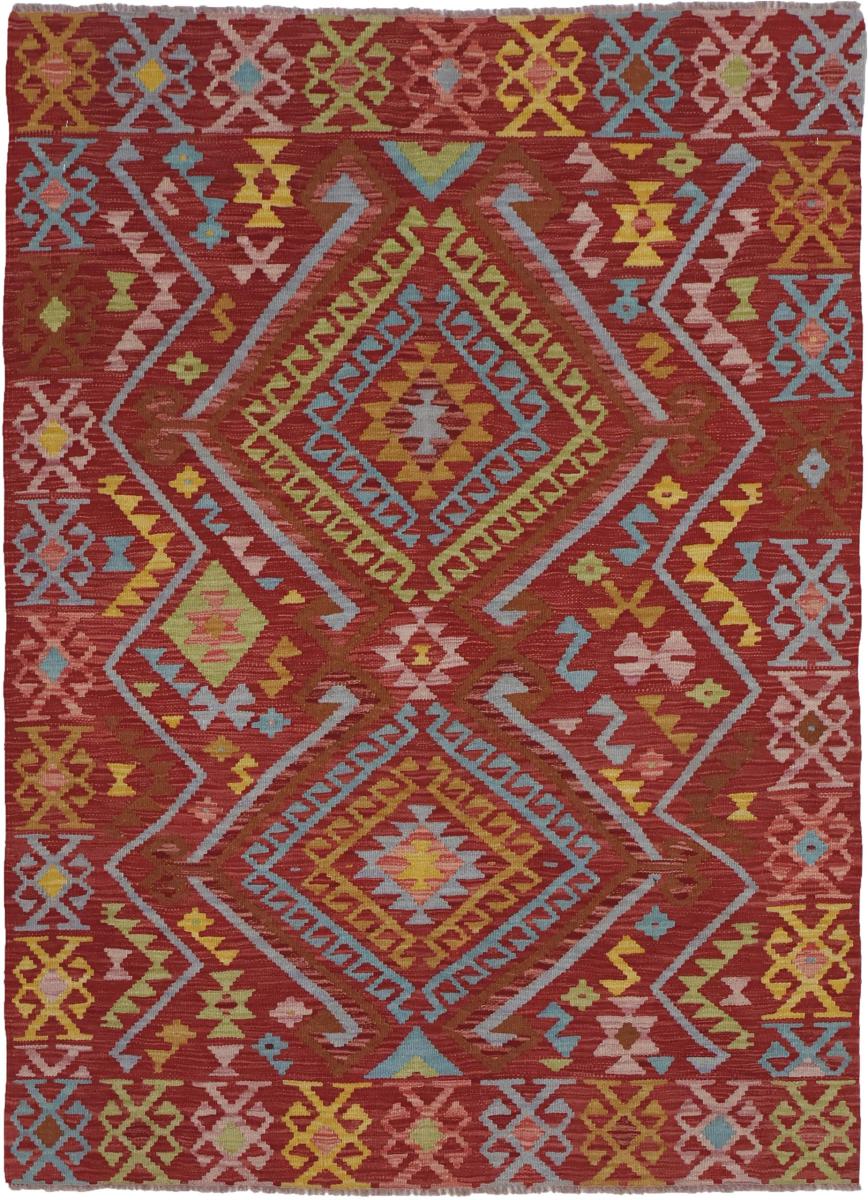 Afghanischer Teppich Kelim Afghan 177x129 177x129, Perserteppich Handgewebt