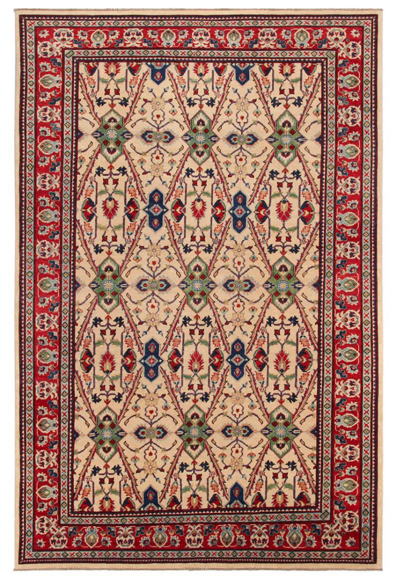 Pakistanischer Teppich Kazak Ghazni 299x197 299x197, Perserteppich Handgeknüpft
