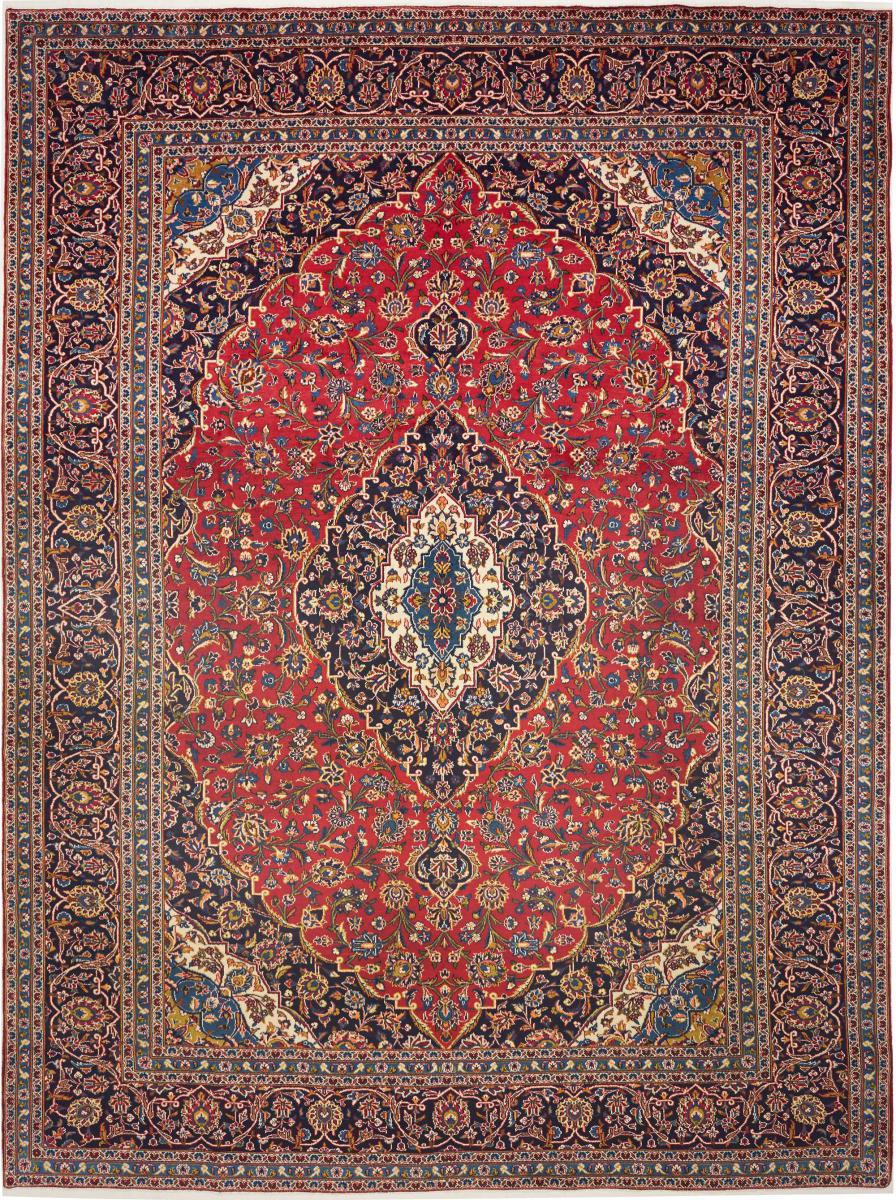  ペルシャ絨毯 カシャン 406x302 406x302,  ペルシャ絨毯 手織り