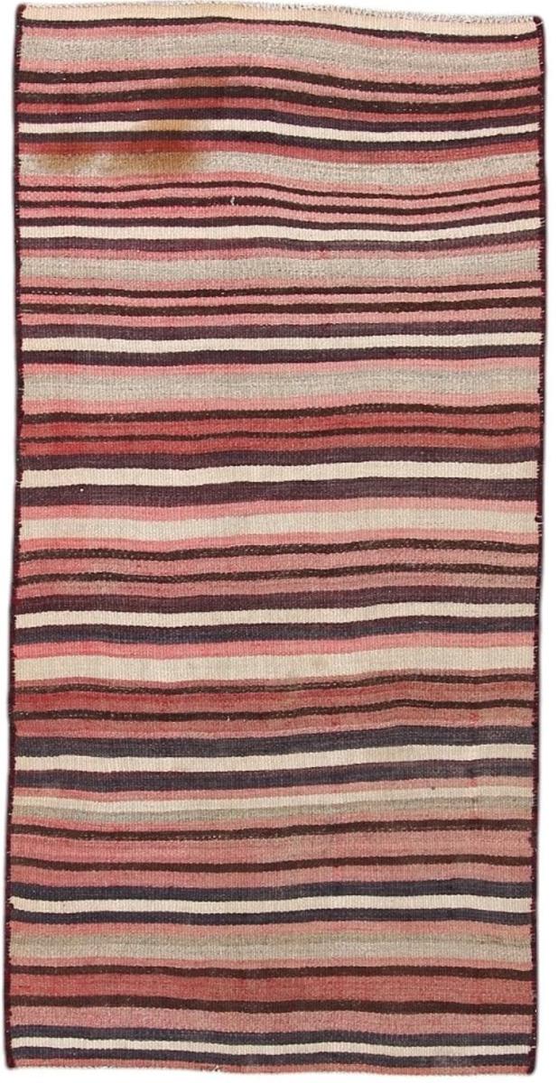 Covor persan Chilim Fars Antic 192x96 192x96, Covor persan Lucrate de mână