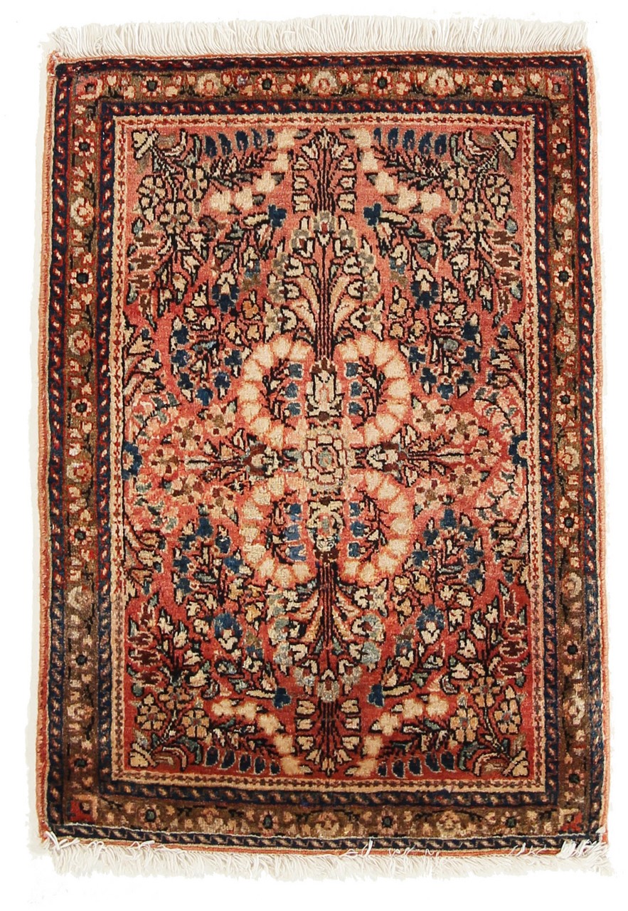 Tappeto persiano Saruk Antico 79x55 79x55, Tappeto persiano Annodato a mano
