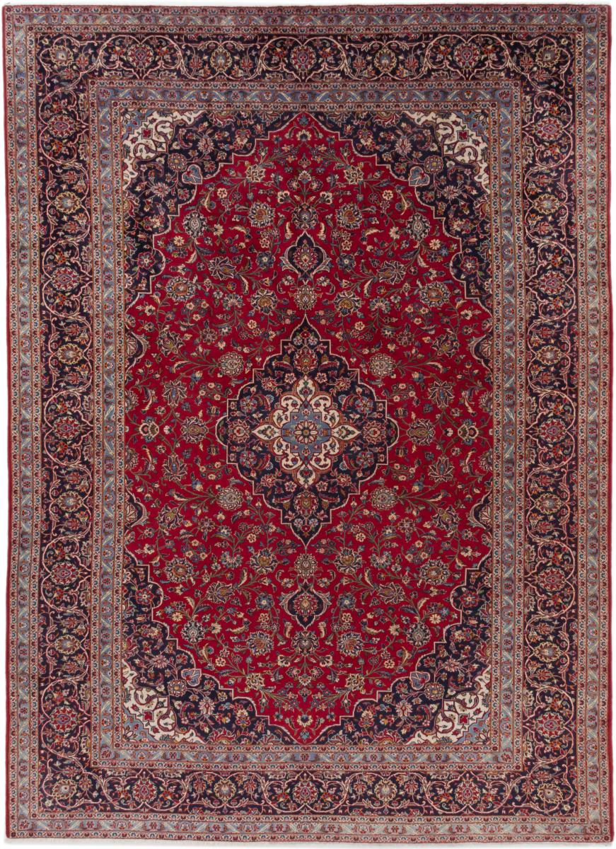 Perzsa szőnyeg Kashan 13'3"x9'10" 13'3"x9'10", Perzsa szőnyeg Kézzel csomózva