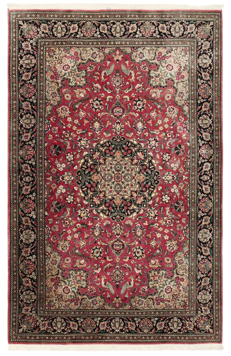 Tapete persa Ghom Seda 209x134 209x134, Tapete persa Atado à mão