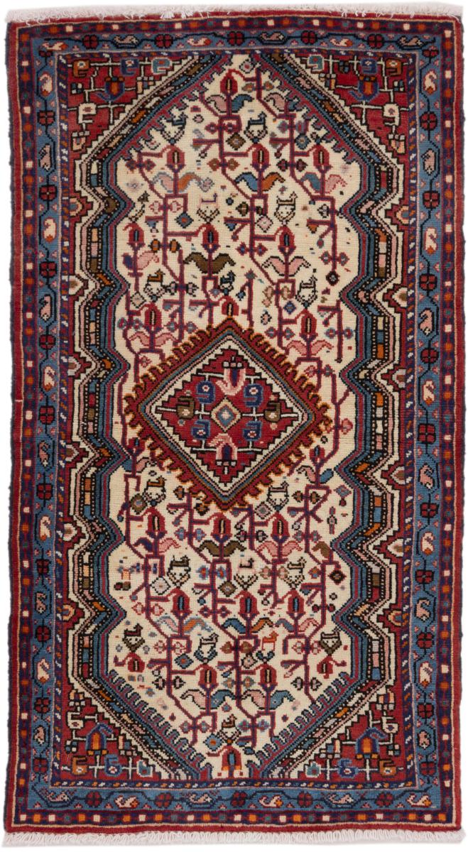 Persian Rug Hamadan 111x59 111x59, Persian Rug Knotted by hand