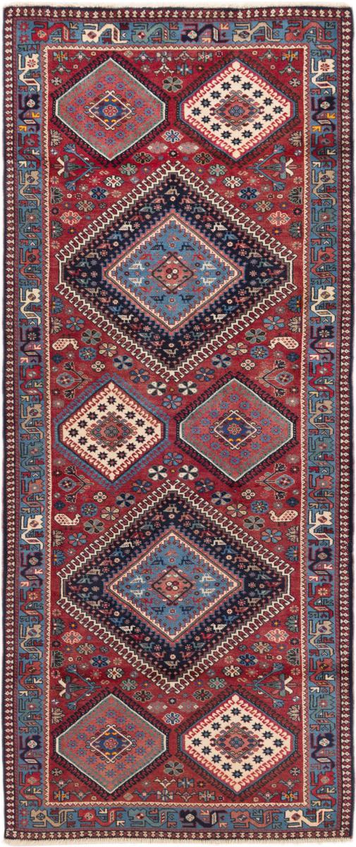 Περσικό χαλί Yalameh 200x82 200x82, Περσικό χαλί Οι κόμποι έγιναν με το χέρι