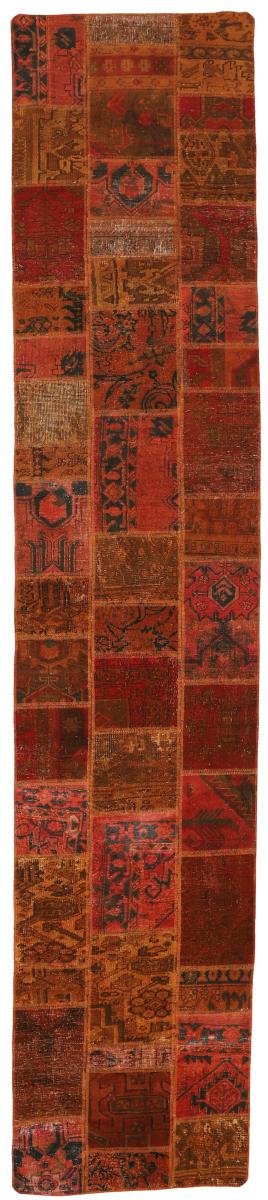 Persisk matta Patchwork 416x81 416x81, Persisk matta Knuten för hand