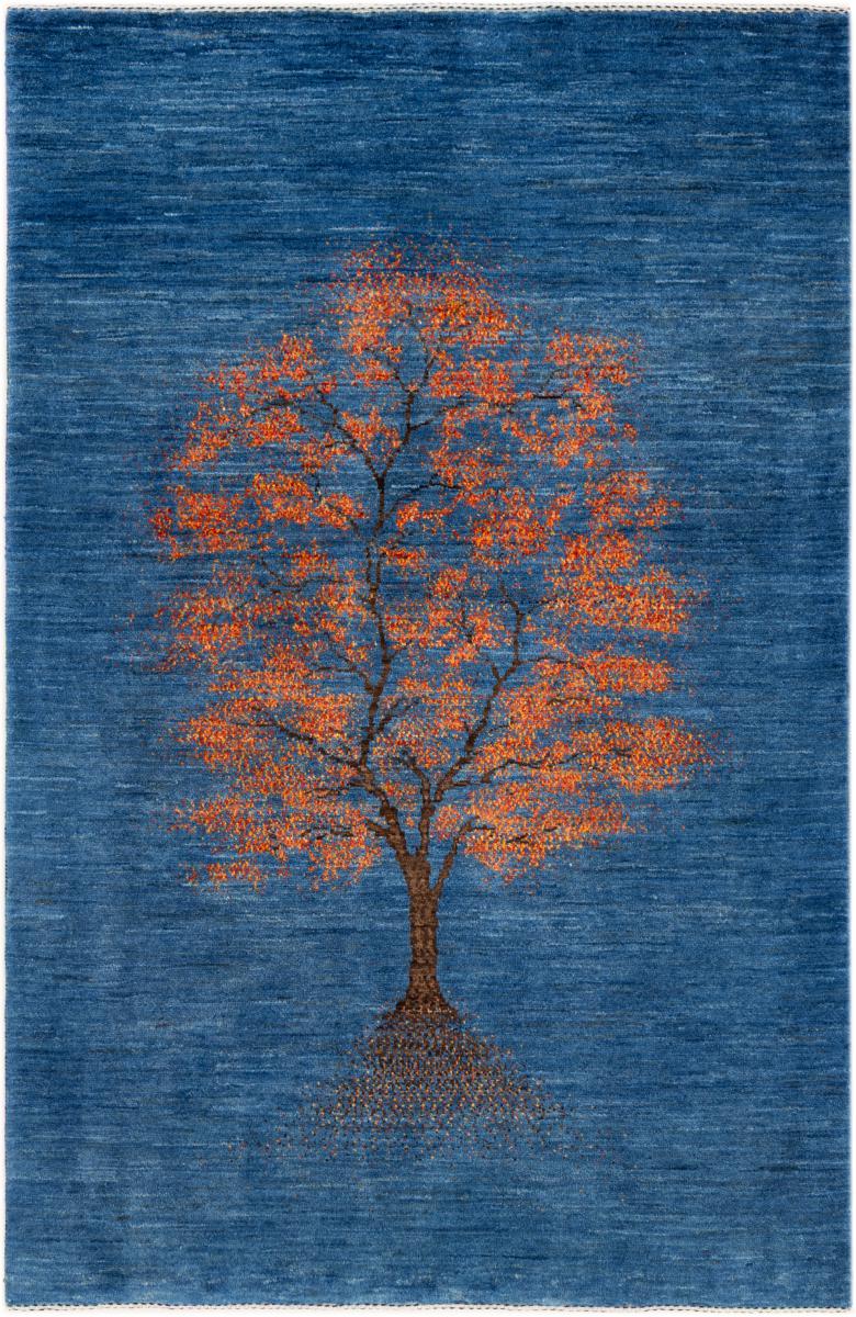 Tapis persan Persan Gabbeh Loribaft Atash 181x117 181x117, Tapis persan Noué à la main