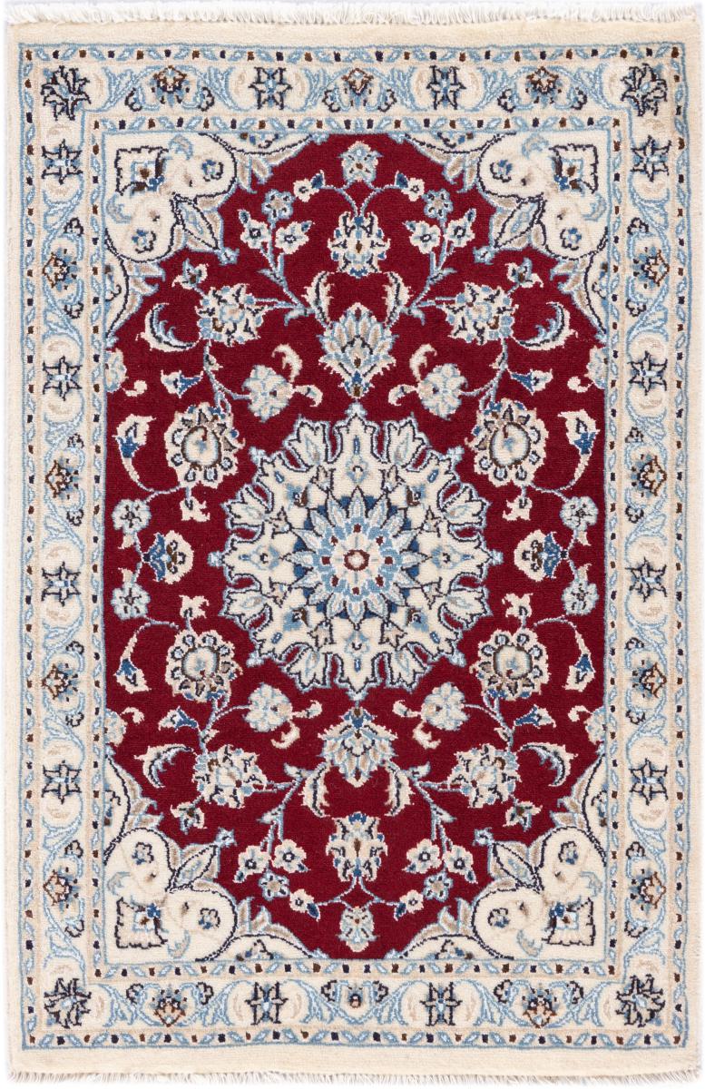 Persisk teppe Nain 9La 87x58 87x58, Persisk teppe Knyttet for hånd