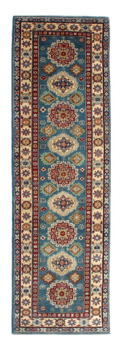 Afghan rug Kazak Ghazni 303x82 303x82, Persian Rug Knotted by hand