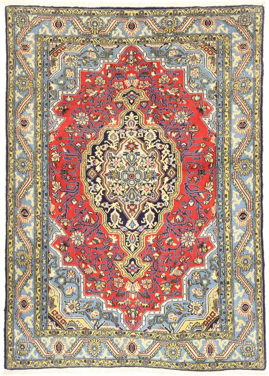 Tapete persa Ghom 197x148 197x148, Tapete persa Atado à mão