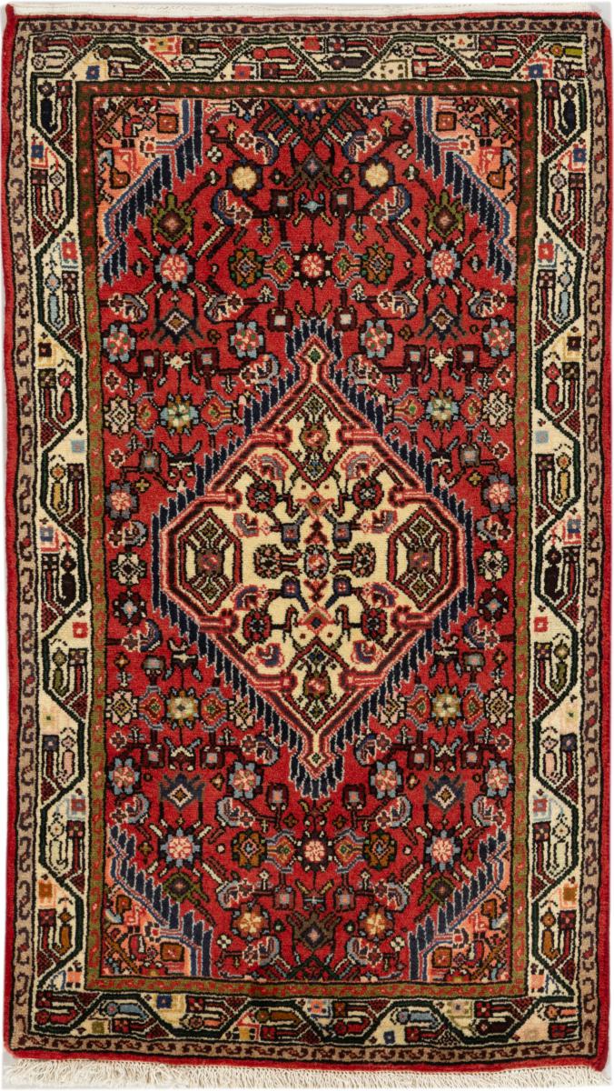 Persisk teppe Hamadan Zageh 135x74 135x74, Persisk teppe Knyttet for hånd