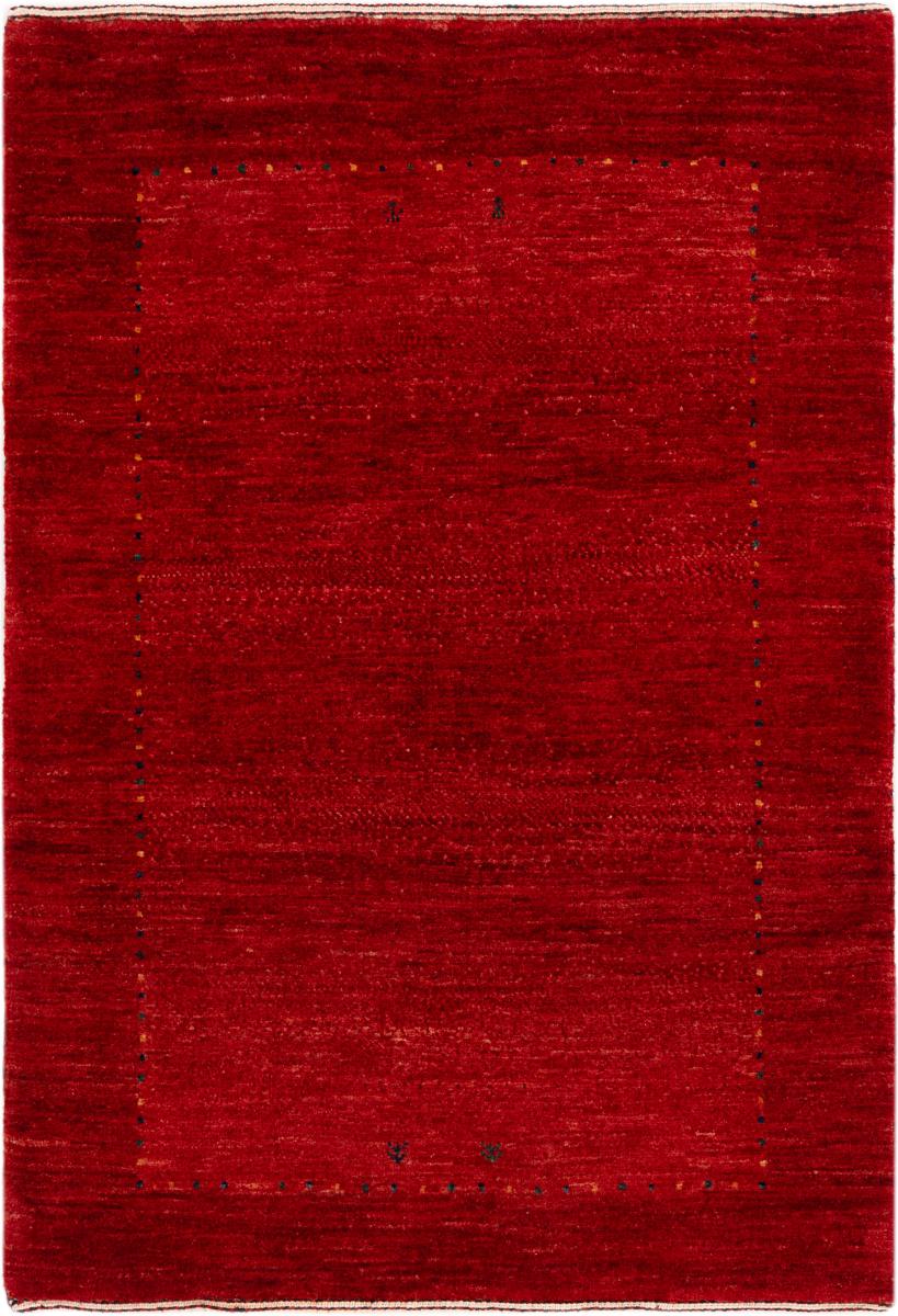 Persian rug Persian Gabbeh Loribaft Essence 3'8"x2'6" 3'8"x2'6", Persian rug Hand-knotted
