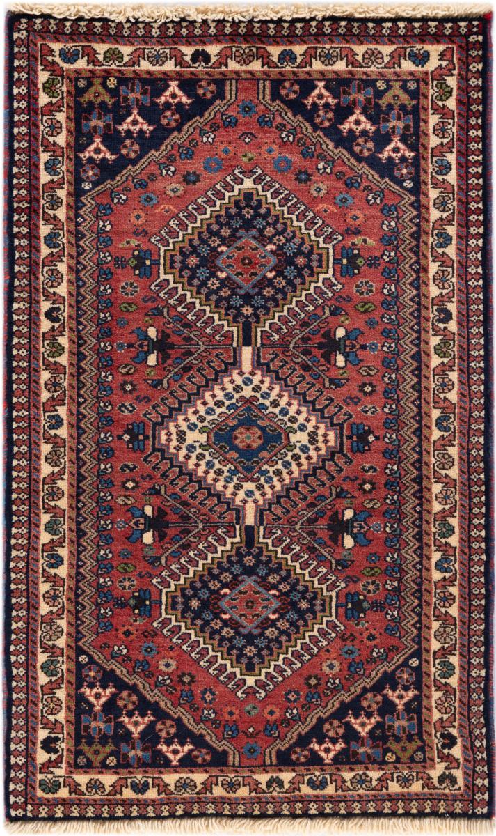 Persisk tæppe Yalameh 102x60 102x60, Persisk tæppe Knyttet i hånden