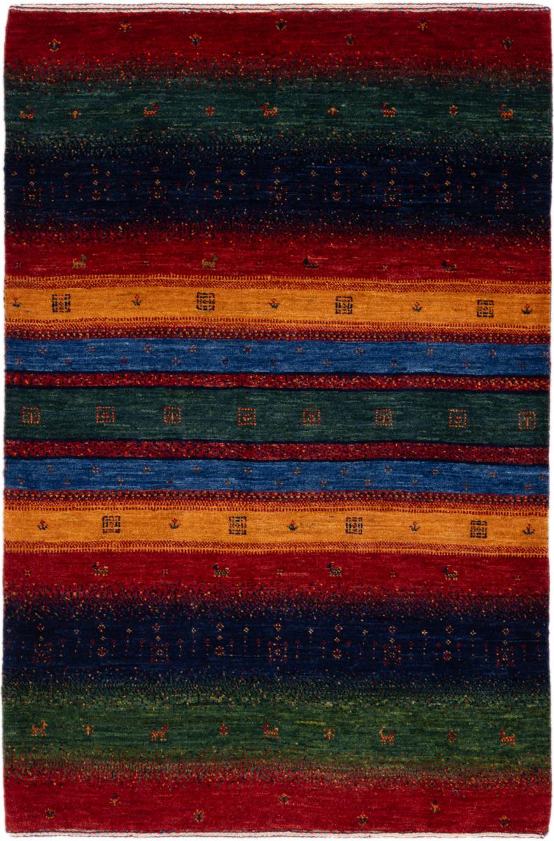 Persialainen matto Persia Gabbeh Loribaft Atash 128x82 128x82, Persialainen matto Solmittu käsin
