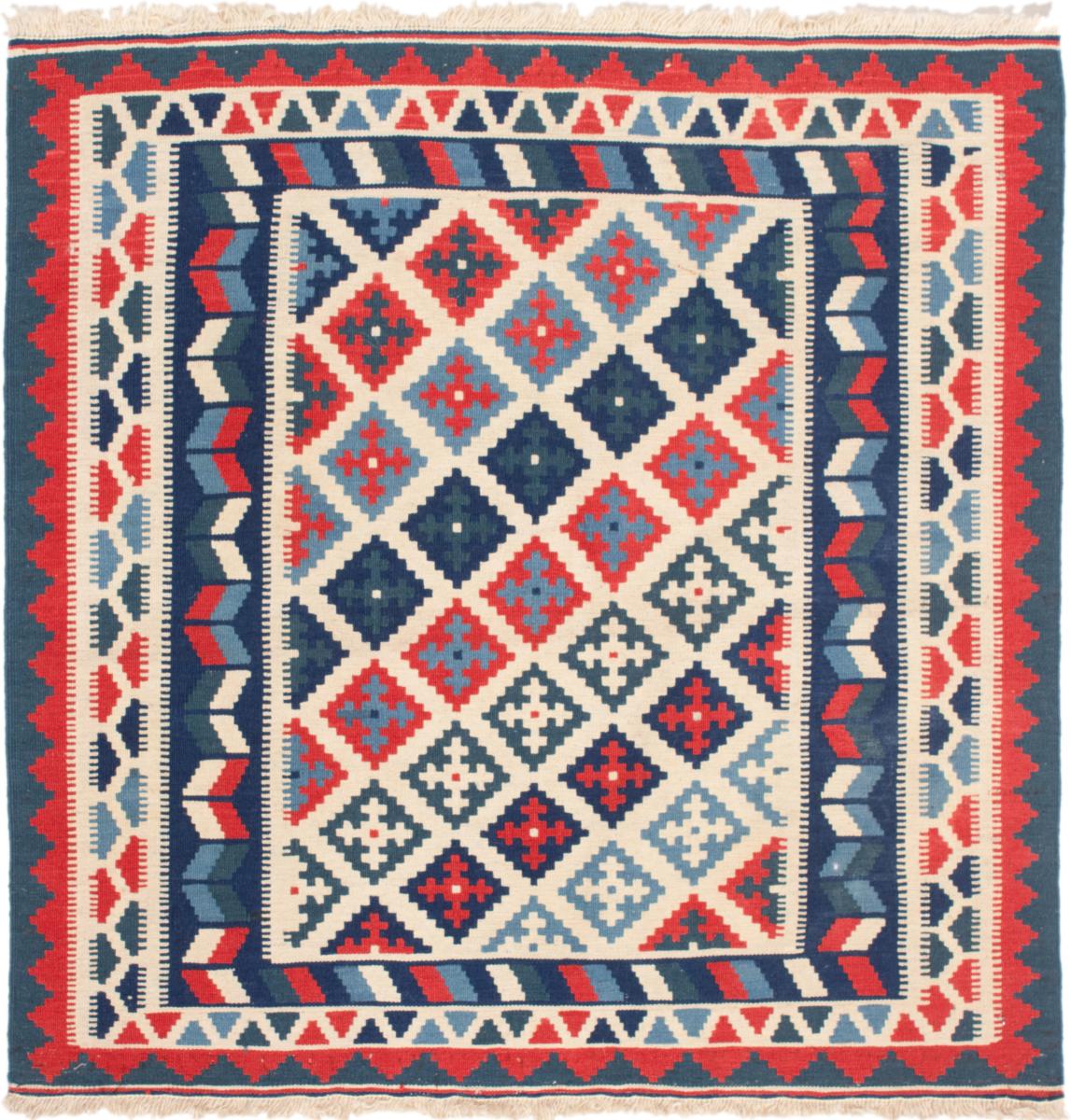 Tapete persa Kilim Fars 99x101 99x101, Tapete persa Tecido à mão