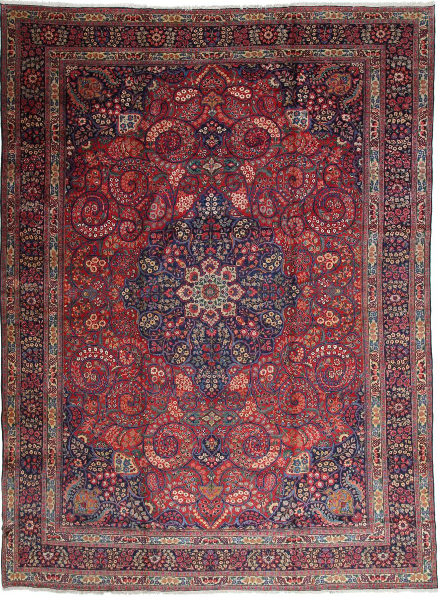 Tapete persa Tabriz Antigo 457x336 457x336, Tapete persa Atado à mão