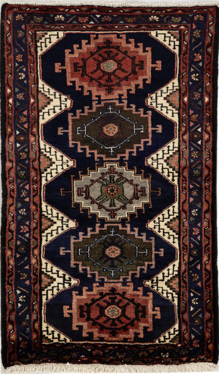 Covor persan Khamseh 129x79 129x79, Covor persan Lucrate de mână